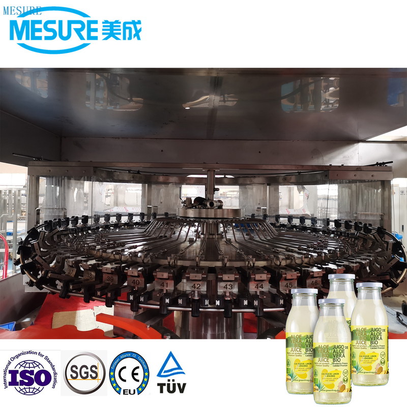 8000bph cam şişe hamuru suyu yapım makinesi 