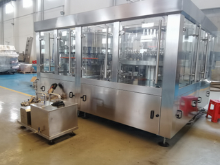 Tam Otomatik Cam Şişe Su Doldurma Makinesi/ Cam Şişe Dolgu