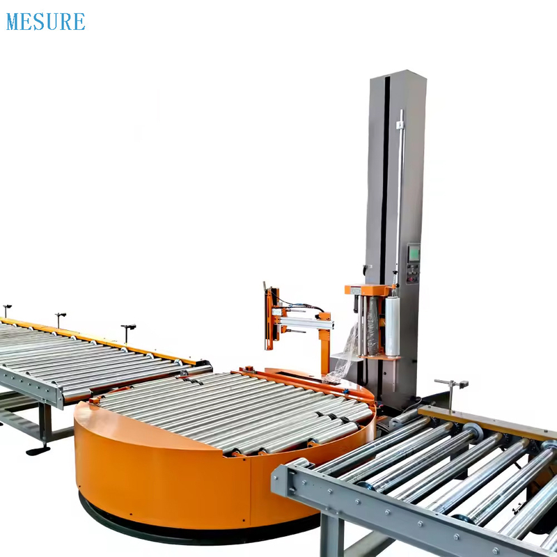 Otomatik Çevrimiçi Turn Ayar Palet Streç Film Sarma Sarma Makinesi