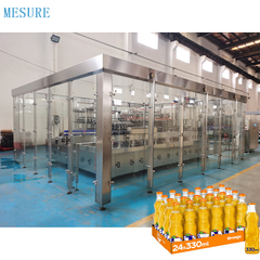 Otomatik Hassas Cam Şişe Karbonatlı İçecek Dolgu Doldurma Makinesi Hattı