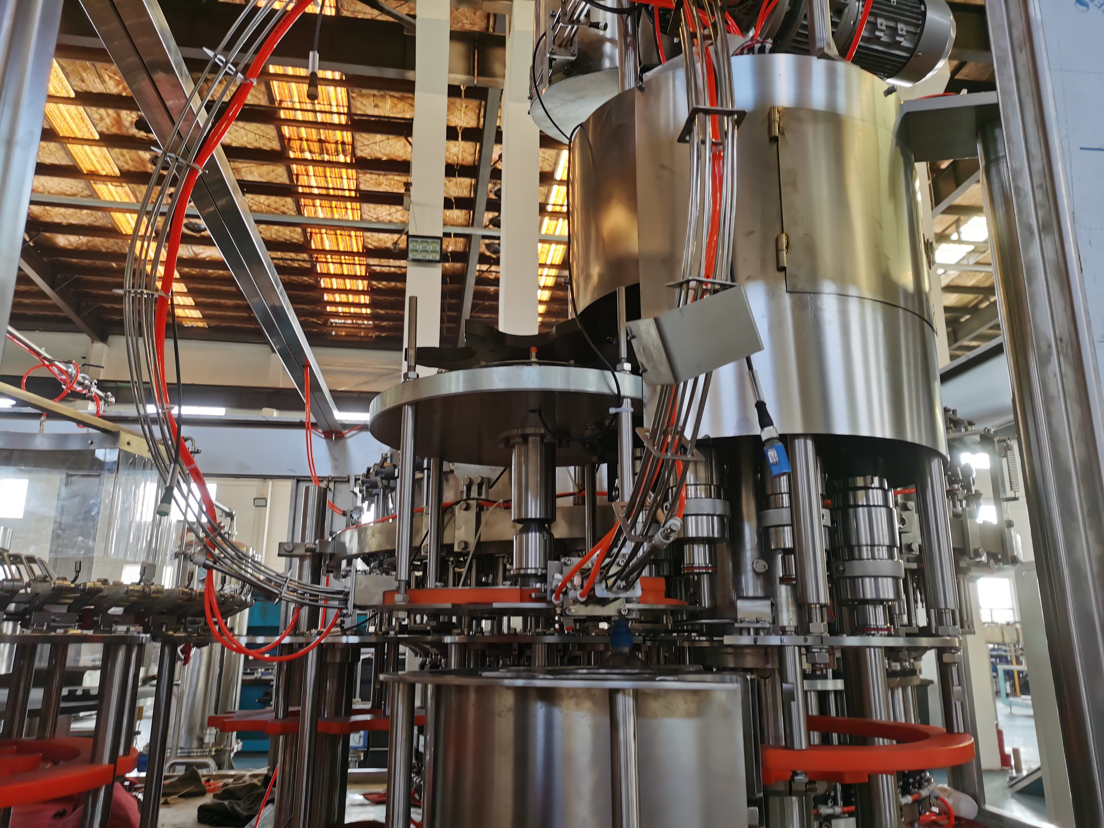 Cam şişe zanaat bira doldurma tam çizgi ropp kapağı 