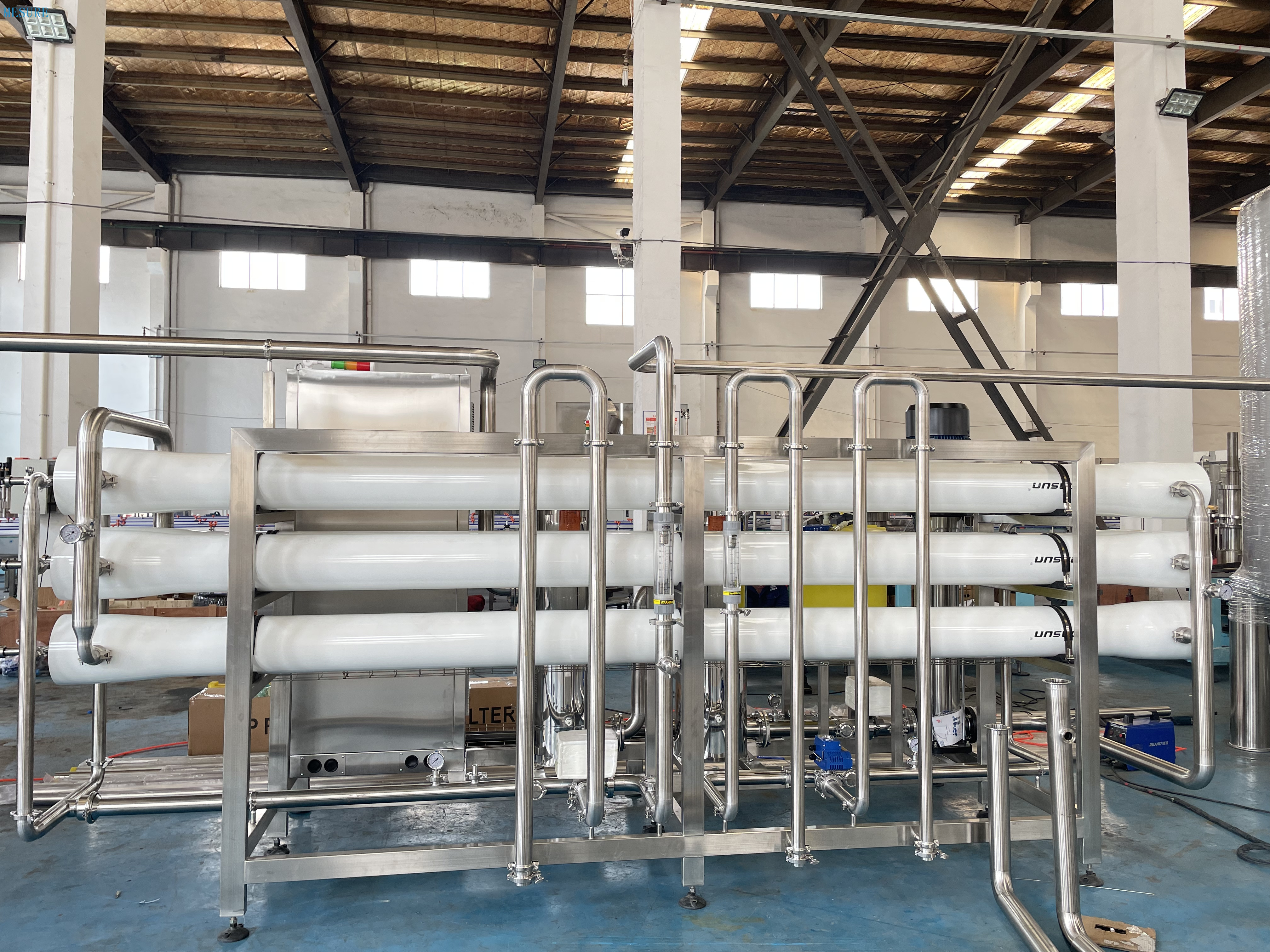 Yüksek Verimli Ters Ozmoz Su Arıtma Sistemi Tesisi