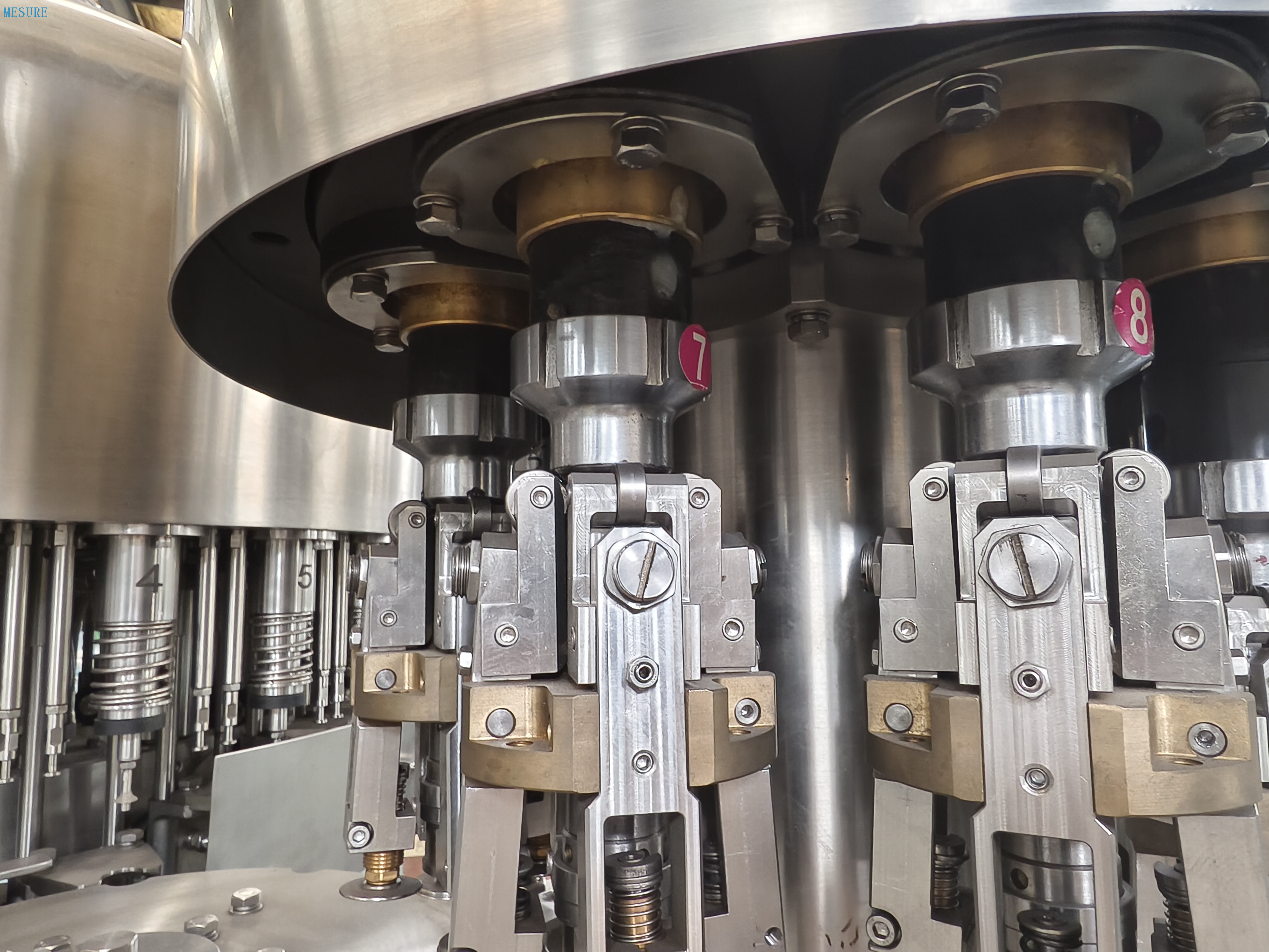 Tam Otomatik Cam Şişe Su Doldurma Makinesi/ Cam Şişe Dolgu