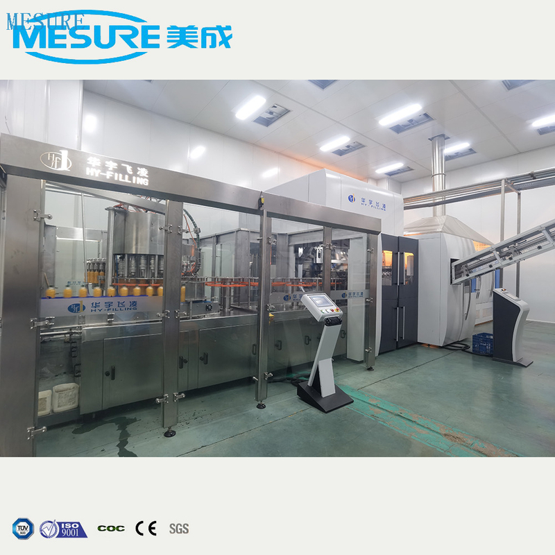 Startup Juice Ambalaj Çözümü: üfleme Doldurma Kapatma Kombisi | Özel Pet Şişeleme Hattı