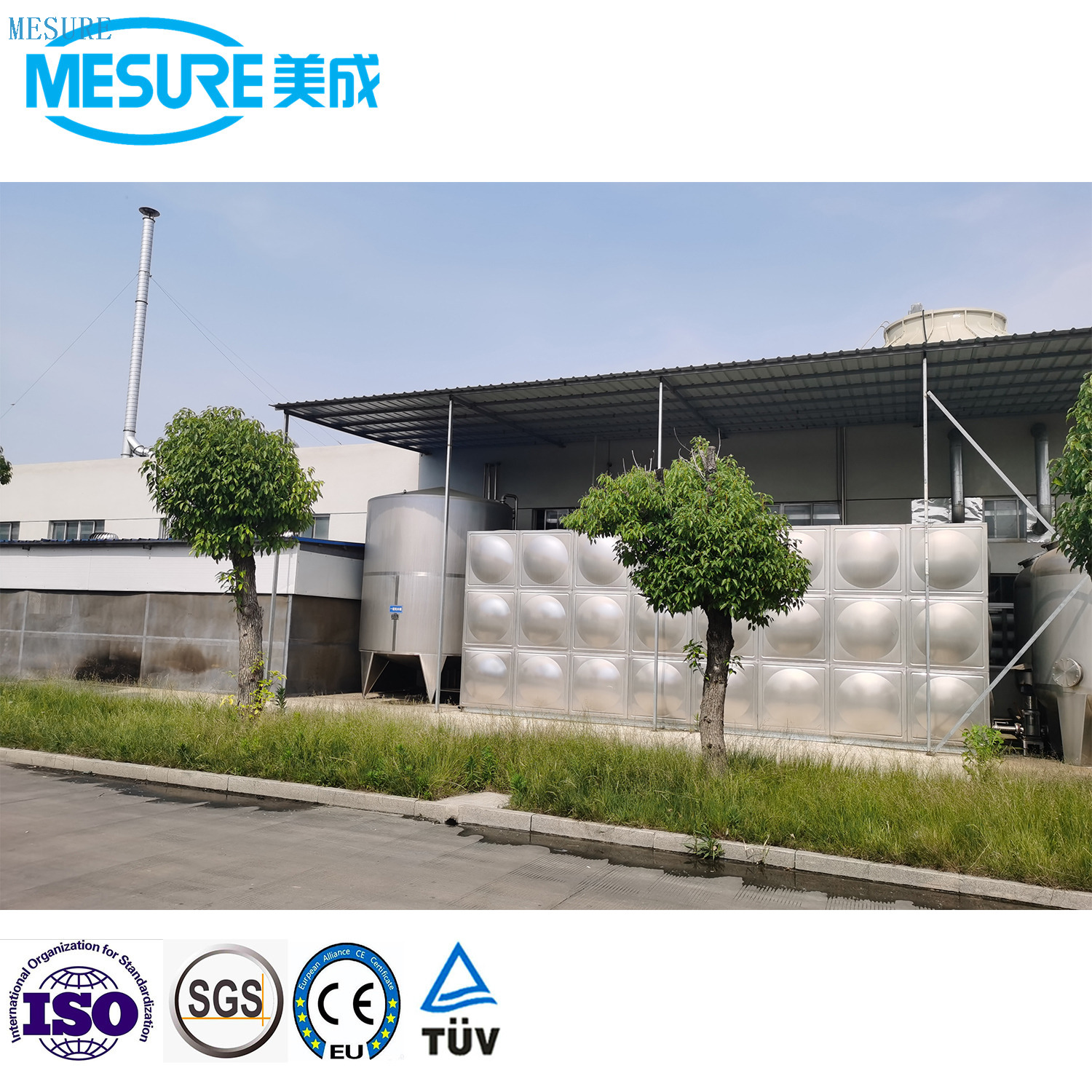 Yüksek Verimli Ters Ozmoz Su Arıtma Sistemi Tesisi