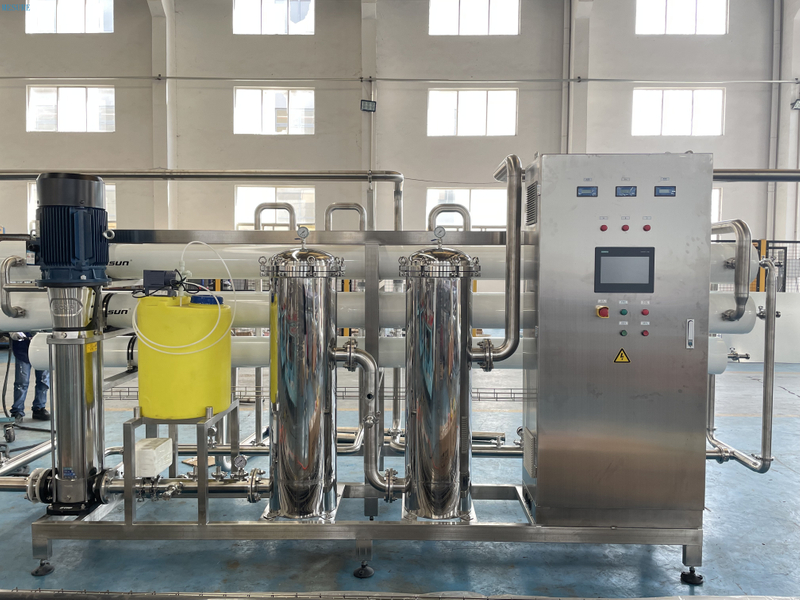 Yüksek Verimli Ters Ozmoz Su Arıtma Sistemi Tesisi