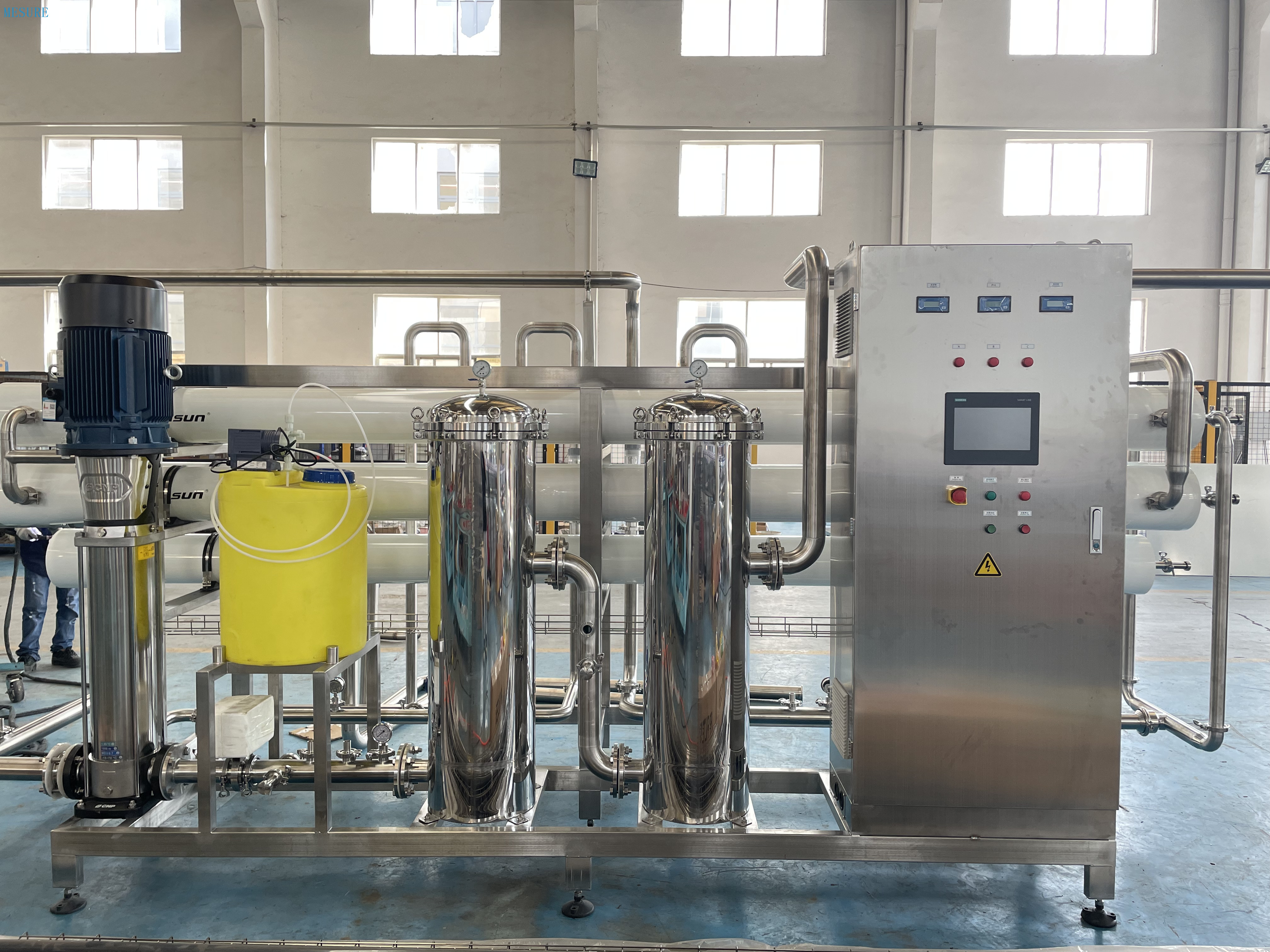 Yüksek Verimli Ters Ozmoz Su Arıtma Sistemi Tesisi