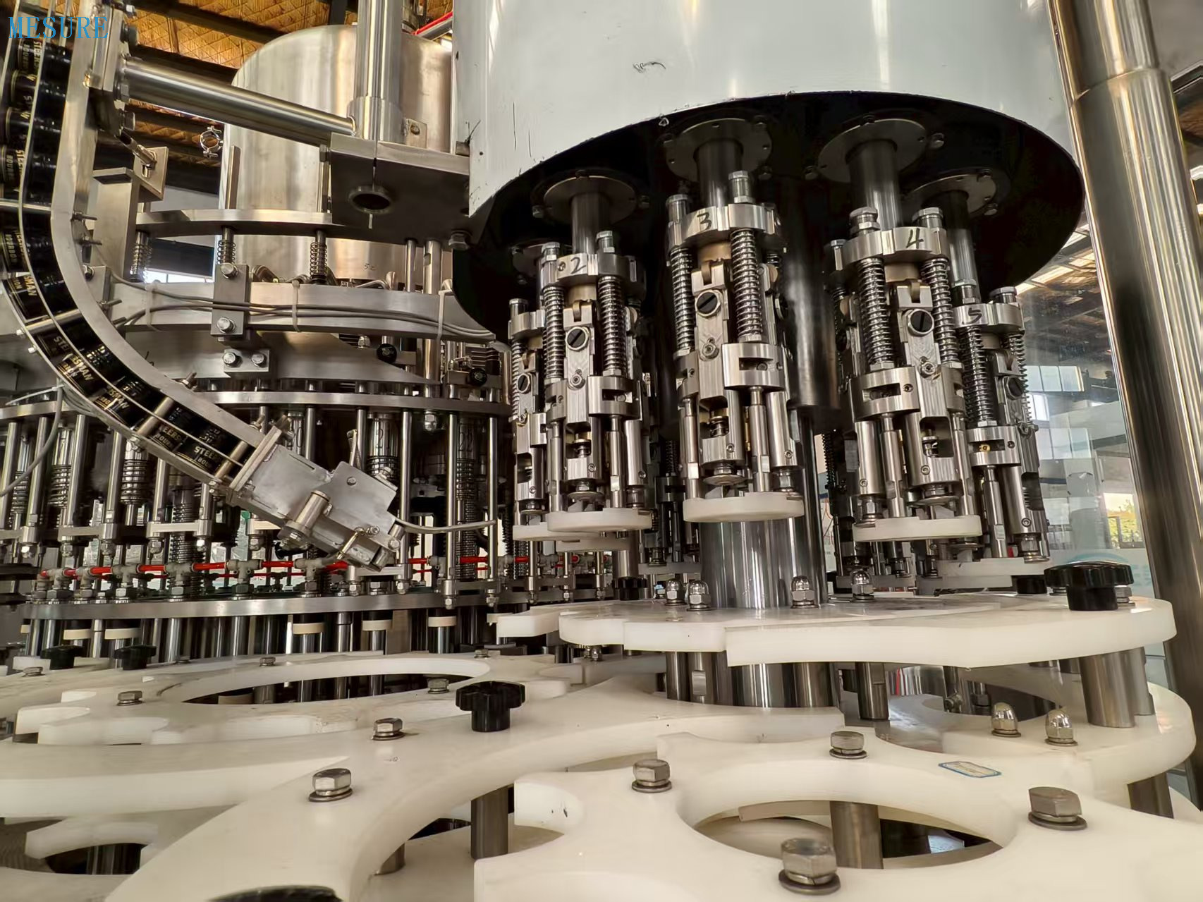 3'ü durulama doldurma doldurma cam şişe saf su mineral su doldurma makinesi